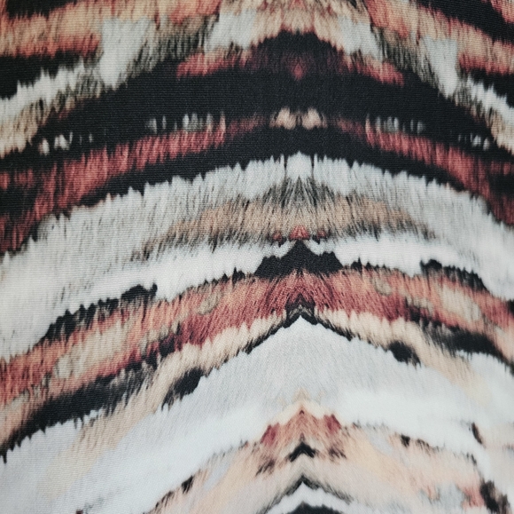 Revolve 1. State Women's Multicolor Tiger Print Scuba A-Line Skirt | Small | EUC - Picture 5 of 8